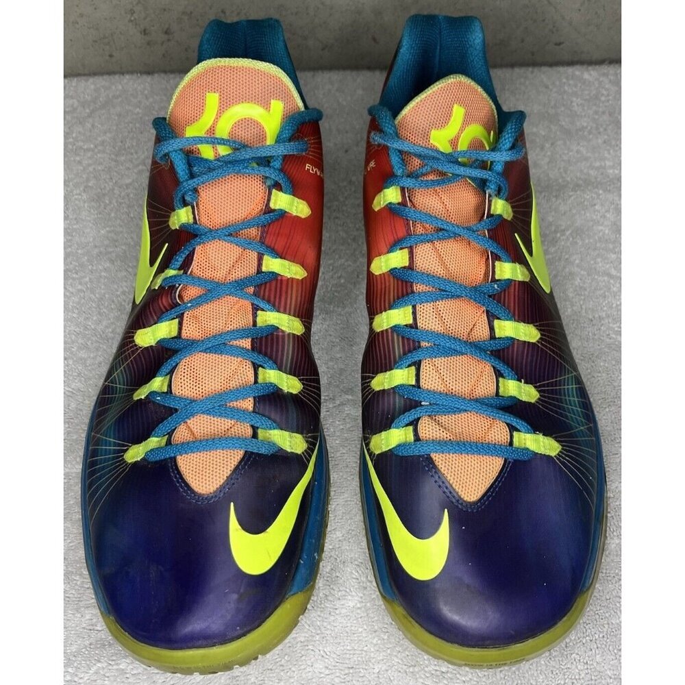 NIKE KD 5 V ELITE EYBL PE Player Exclusive MULTI COLOR Size 14 Shoes 585386-900